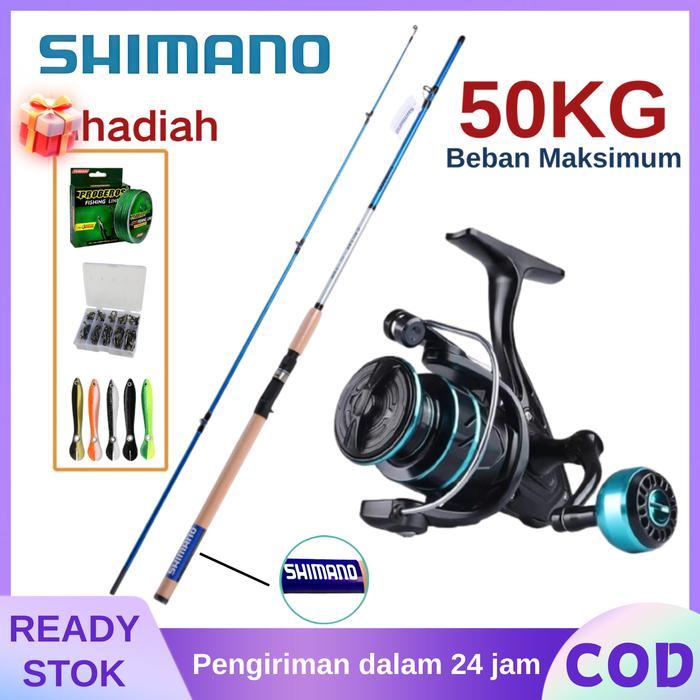 SHIMANO PANCINGAN SET LENGKAP 1000-7000 REEL SPINNING POWER HANDLE FISHING BC MURAH KUAT METAL RATIO