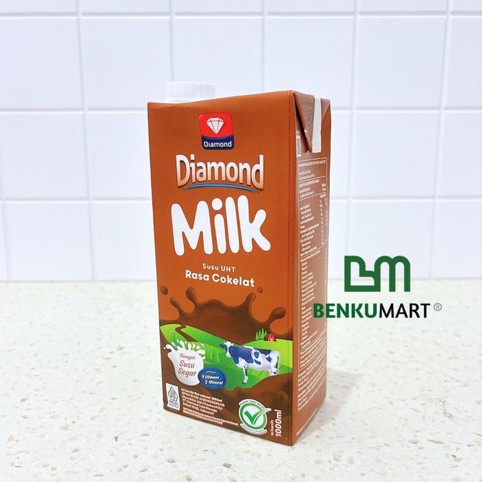 Diamond UHT Milk Chocolate (1 Liter) Susu UHT Cokelat Coklat 1L