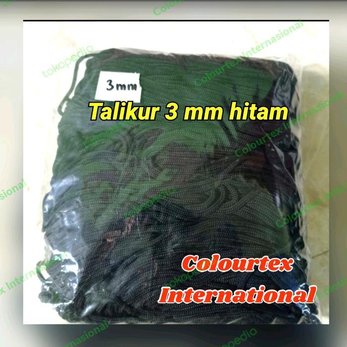 Tali KUR POY 3 mm hitam