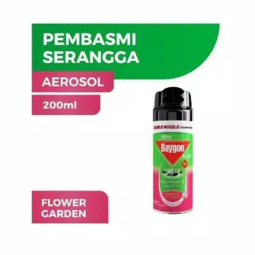 New Baygon Semprot Pembasmi Nyamuk,Lalat Dan Kecoa 200Ml