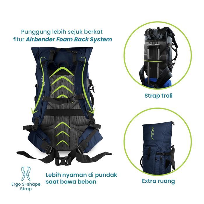 zzaj- Torch Tas Ransel - Travel Backpack Anti Air Fujisawa