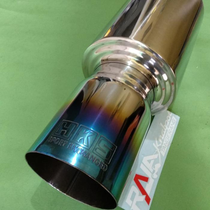 Knalpot Mobil Muffler Hks Baby Burn Tip