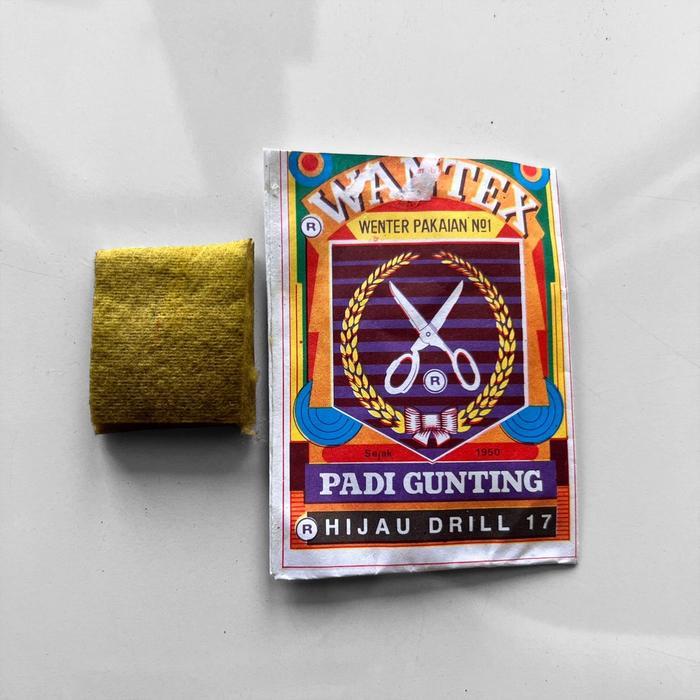 WANTEX HIJAU DRILL 17 wantek wenter pewarna pakaian murah malang