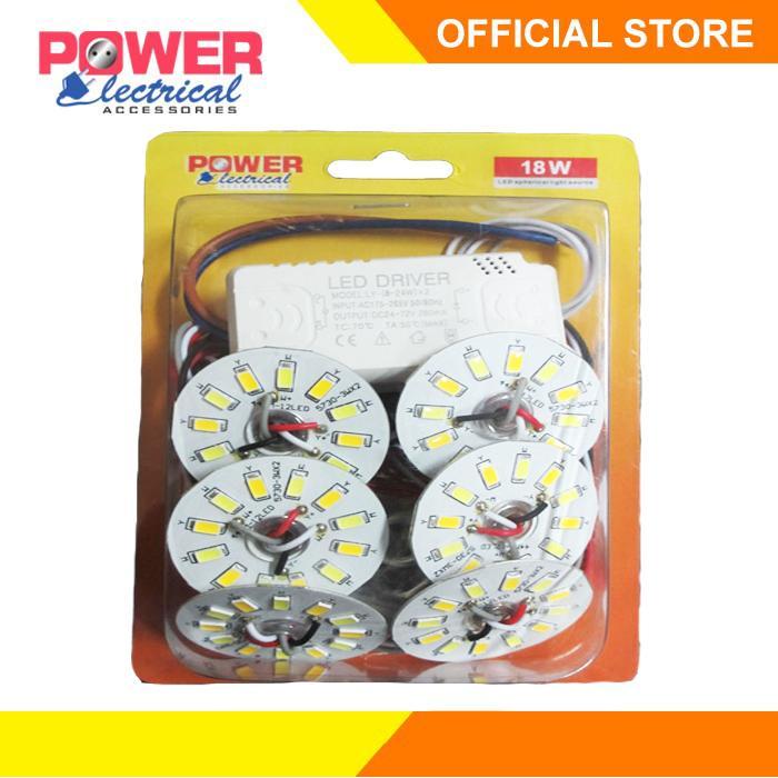 jobk- Lampu Led Plafon Lampu Led Tempel Lampu Led Coin Cahaya 3 Warna - Type