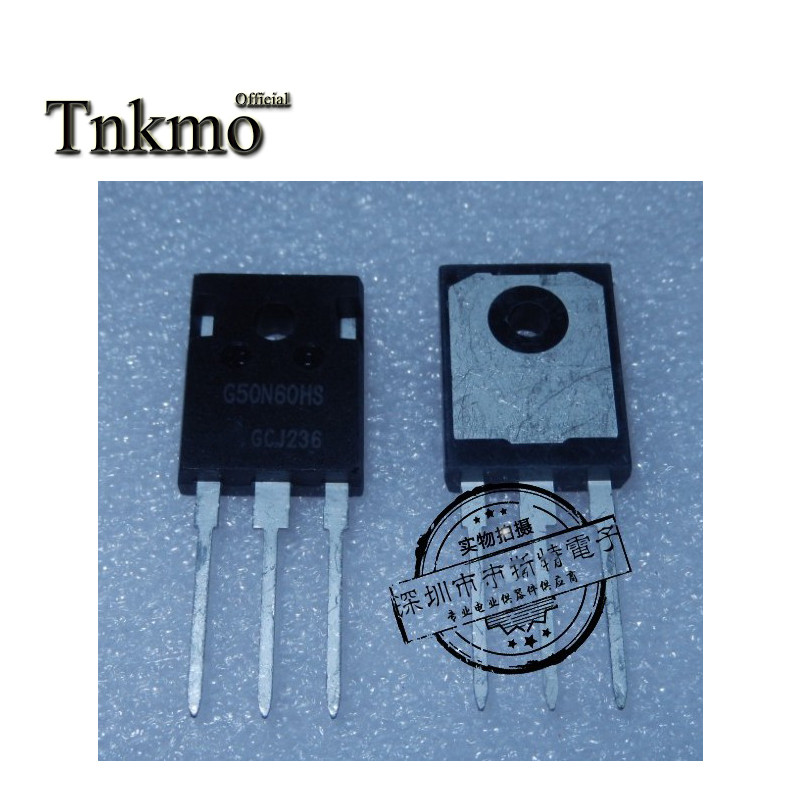 10PCS SGW50N60HS SGW50N60 G50N60HS G50N60 TO-247 50A 600V Power IGBT