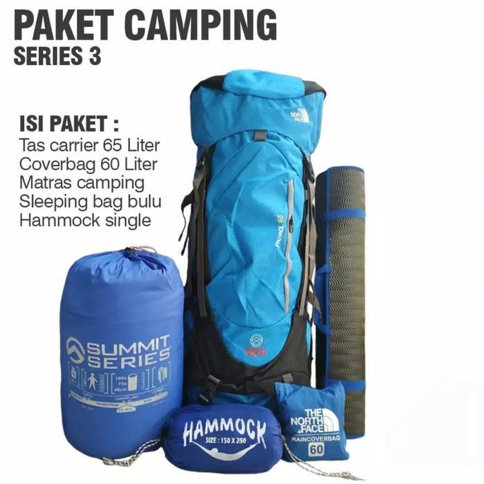 PAKET HEMAT - Paket Alat Camping dan Naik Gunung / Hiking Out