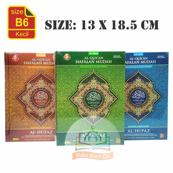 Sedia Mushaf Al Quran Hafalan Al Hufaz B6 HC - Cordoba