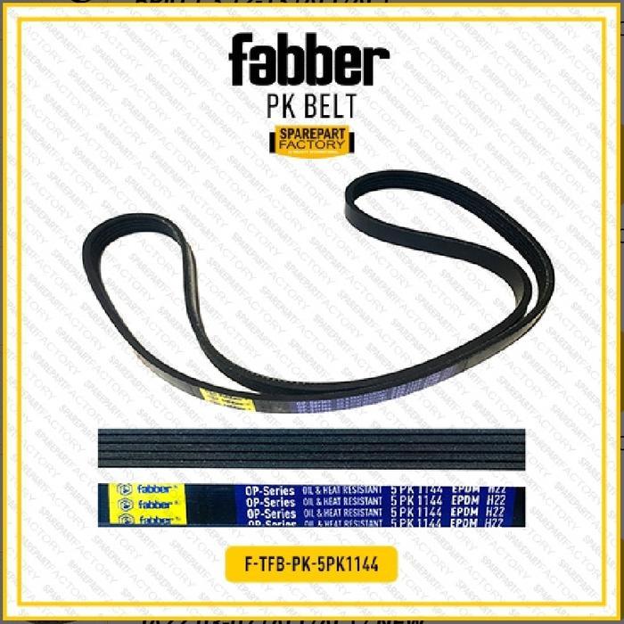 Baru Fan Belt V-Belt Alt Ac Ps Fabber Honda Jazz Gd3 Ge8 03-13 5Pk 1144 Ori Berquality
