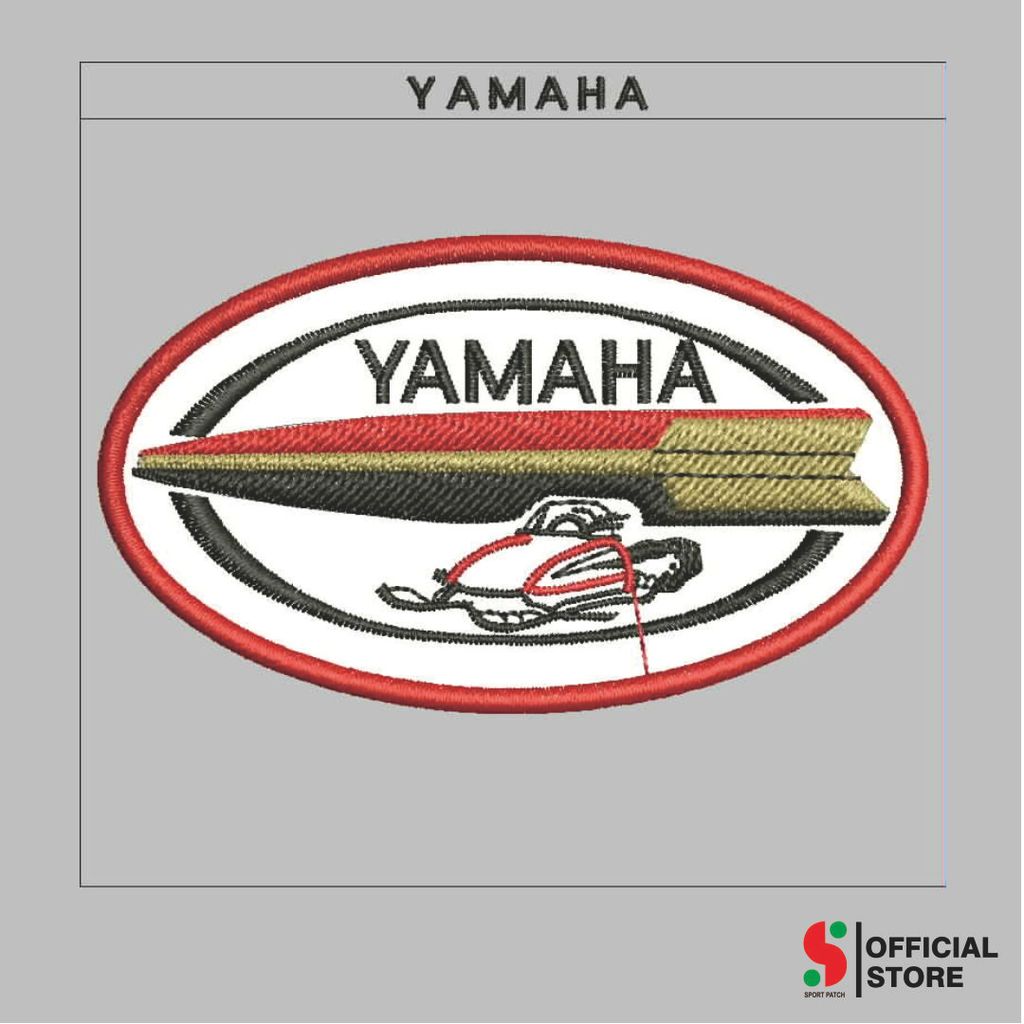 SPORT-226 PATCH BORDIR KOMPUTER LOGO/EMBLEM YAMAHA BOAT JETSKI