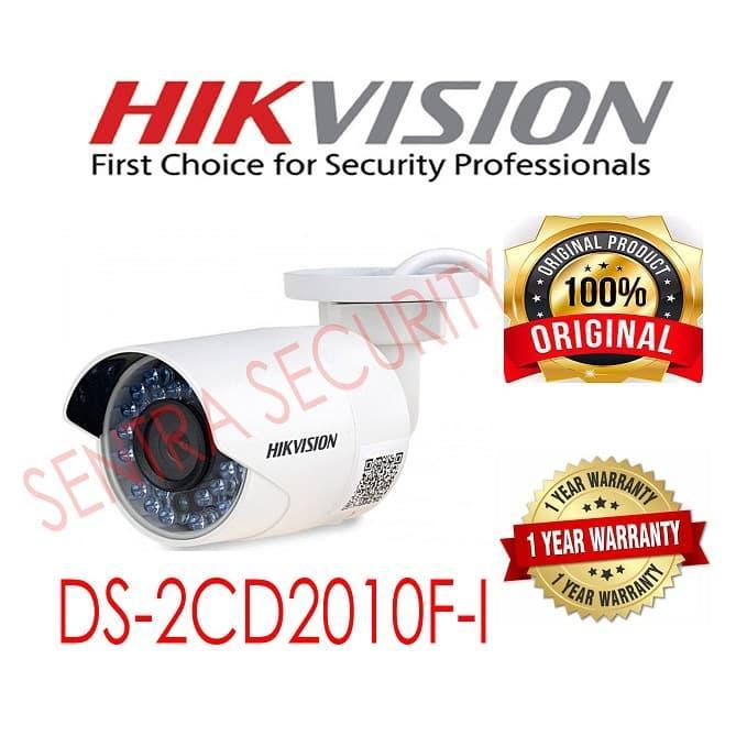 BERGARANSI HIKVISION DS-2CD2010F-I IP CAMERA / CAMERA CCTV BULLET H.264