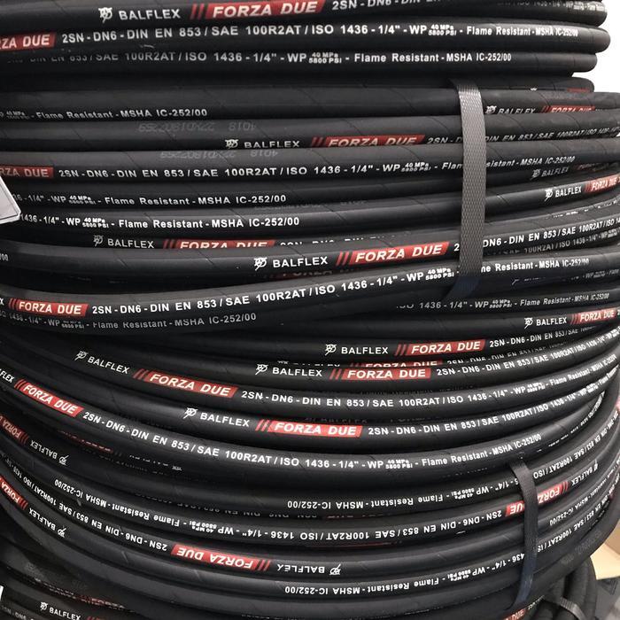 SELANG HIDROLIK/HOSE HYDRAULIC 1/4" R2/2SN BALFLEX (PORTUGAL) PROMO TERMURAH