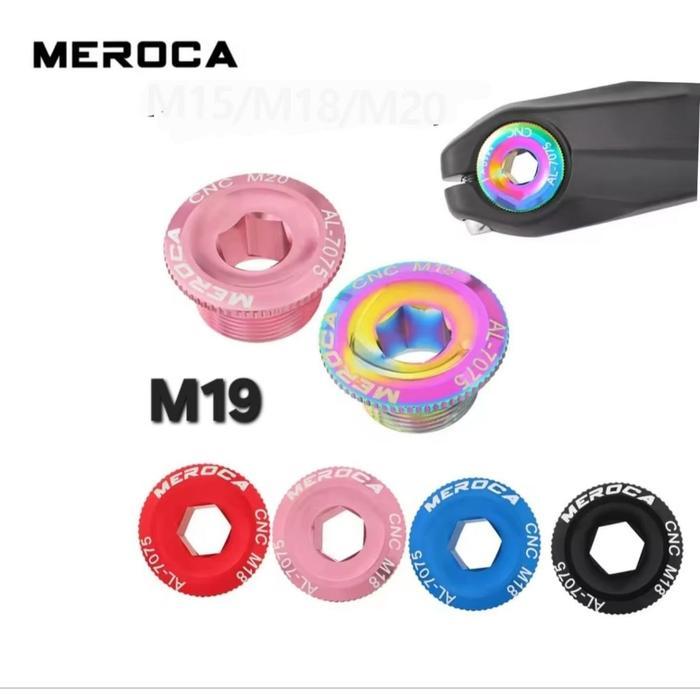 READY STOCK Meroca Baut Crank M19 Baut Arm Crank HT2 Baut Crank Sepeda M19