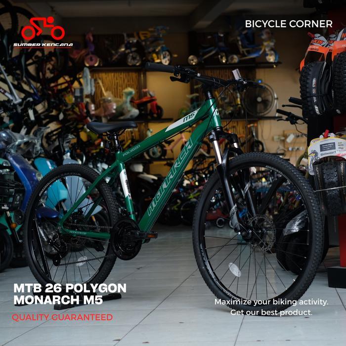SEPEDA MTB 26 POLYGON MONARCH M5 - BLACK