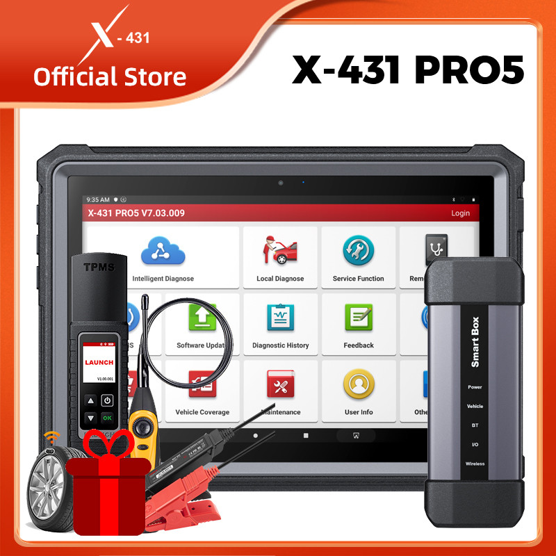 X-431 LAUNCH PRO 5 PRO5 J2534 ECU Programming Car Diagnostic Tools