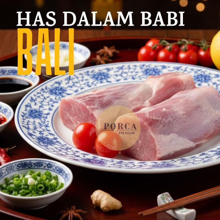 Daging Babi Has Dalam Babi Bali Pork Tenderloin