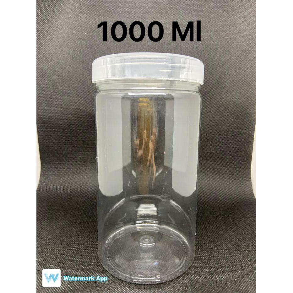 Toples Tabung 1000 ml Toples Silinder 1000 ml Toples Plastik 1000 ml