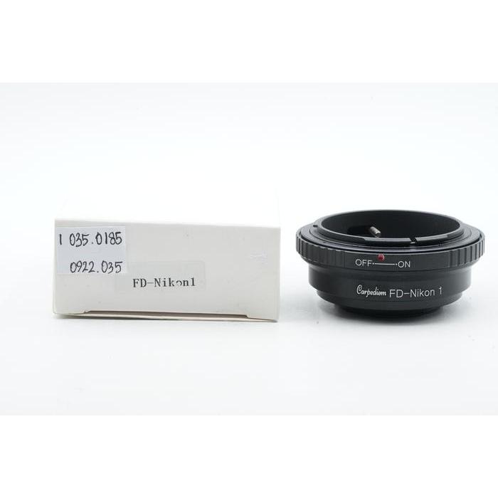 CARPEDIEM Lens Adapter Lensa Canon FD FL to Nikon 1 Mirrorless NIKON1