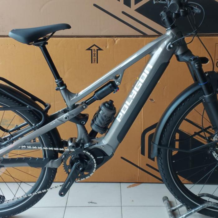 Terlariss SEPEDA EBIKE E-SUV 29" POLYGON SISKIU HE-M CLS 3 WITH SHIMANO GREY 1x11