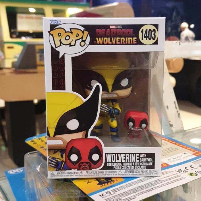 FUNKO POP DEADPOOL & WOLVERINE WOLVERINE WITH BABYPOOL 1403