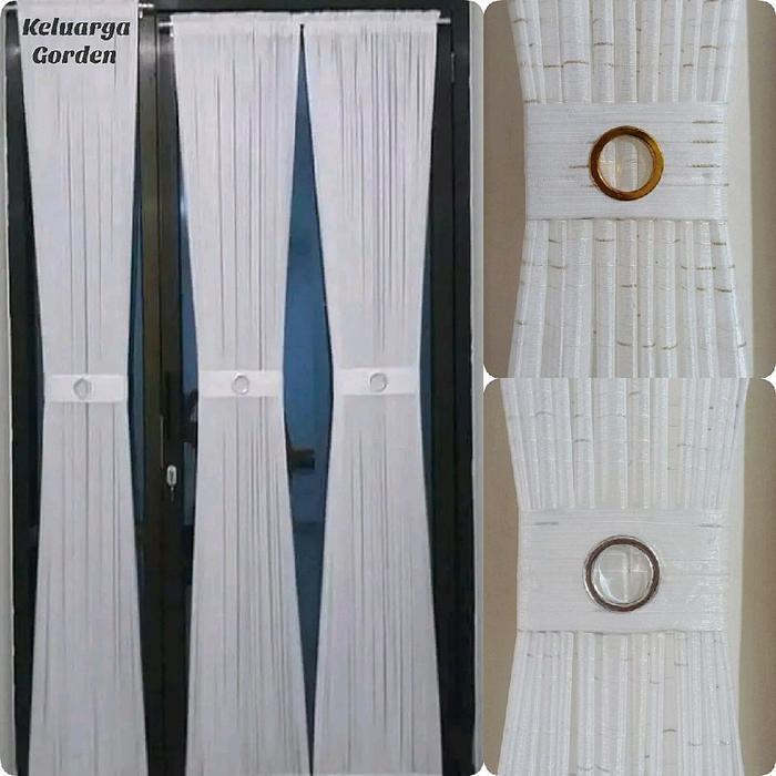 Terbaru Gorden Vitrase Ikat Minimalis Vitrase Kupu-Kupu Terlaris