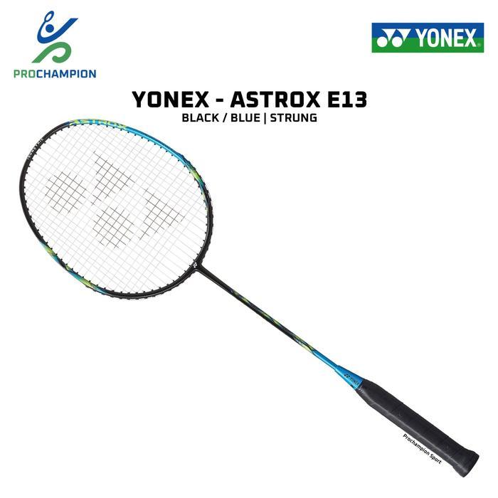 Raket Badminton Graphite Tungsten 3U Hitam Biru