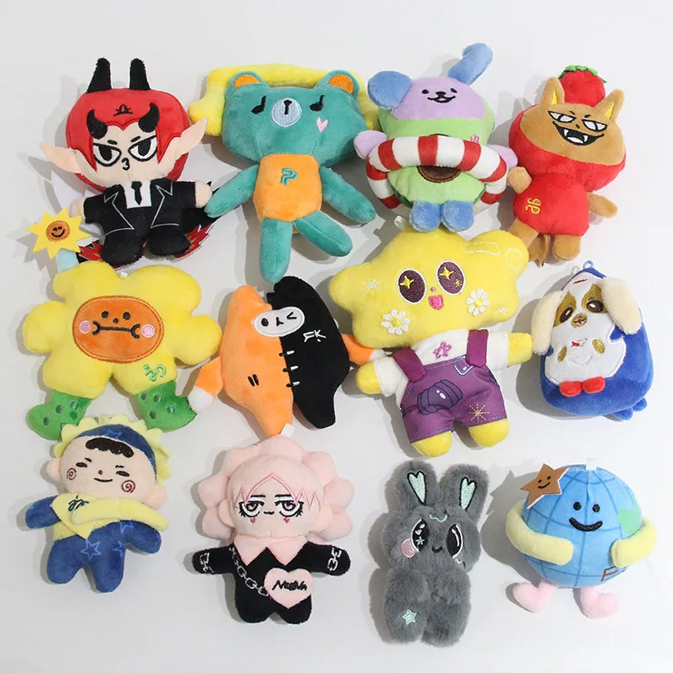 12pcs Thai GMMTV Celebrity Cp Series Plush Pendant Doll Win PondPhuwin FirstKhaotung JoongDunk