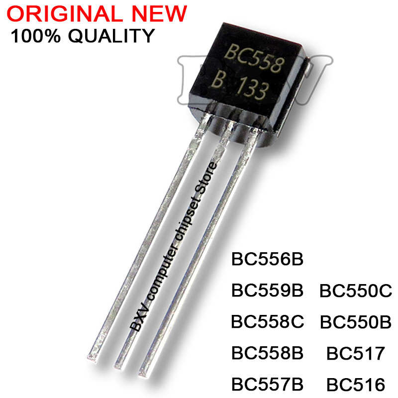 100PCS/LOT BC516 BC517 BC546B BC547B BC547C BC548B BC548C BC549B BC550B BC550C BC556B BC557B BC558B