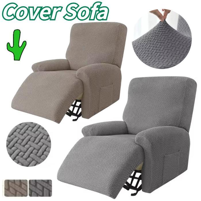 Sarung Sofa Recliner Import Cover Sofa Reclining Sarung Sofa Recliner Elastis Velvet Beludru Kain