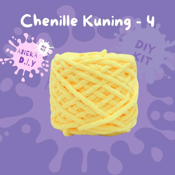 Benang Rajut Chenille / Benang Rajut Handuk / Chenille Chunky Yarn