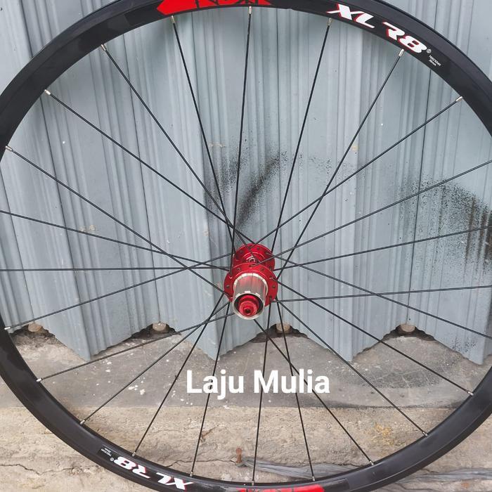 TERBARU WHEELSET 700C XRL8 BRAKE OLD DEPAN 100 DAN BELAKANG 130