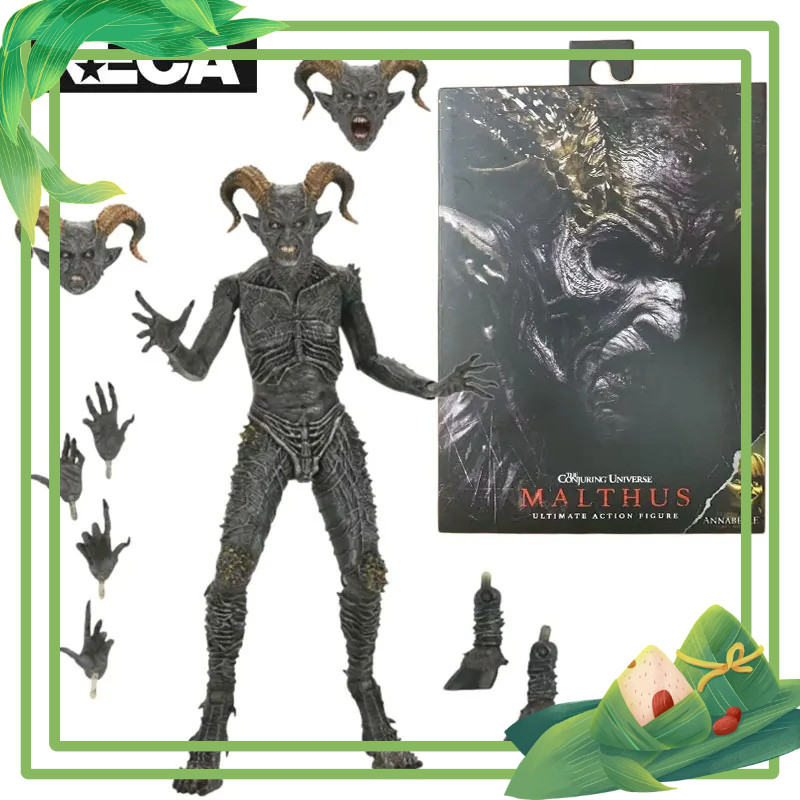NECA 14889 The Conjuring Universe Figure Ultimate Malthus The Demon 18 Cm Figure Model Collection