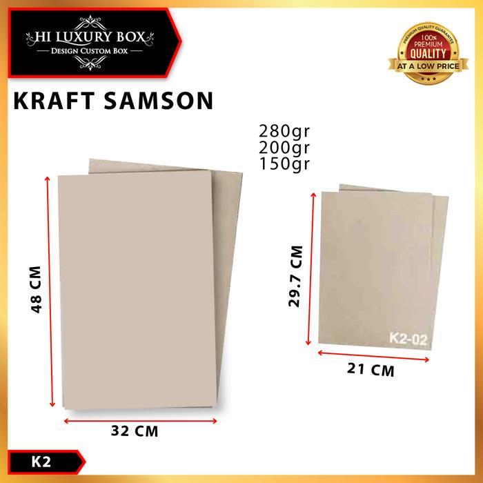 Kertas KraftKertas Samson LembaranKertas Samson KraftKraft Paper K2