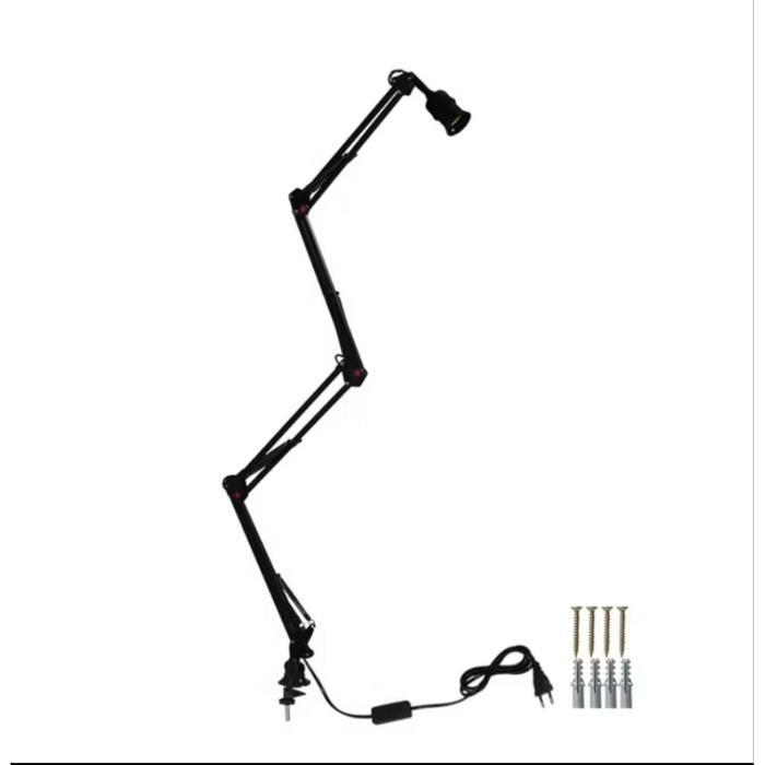 Promo Lampu Belajar Meja Arsitek Lampu Jepit Meja Lampu Serbaguna Arsitektur Lamp Premium
