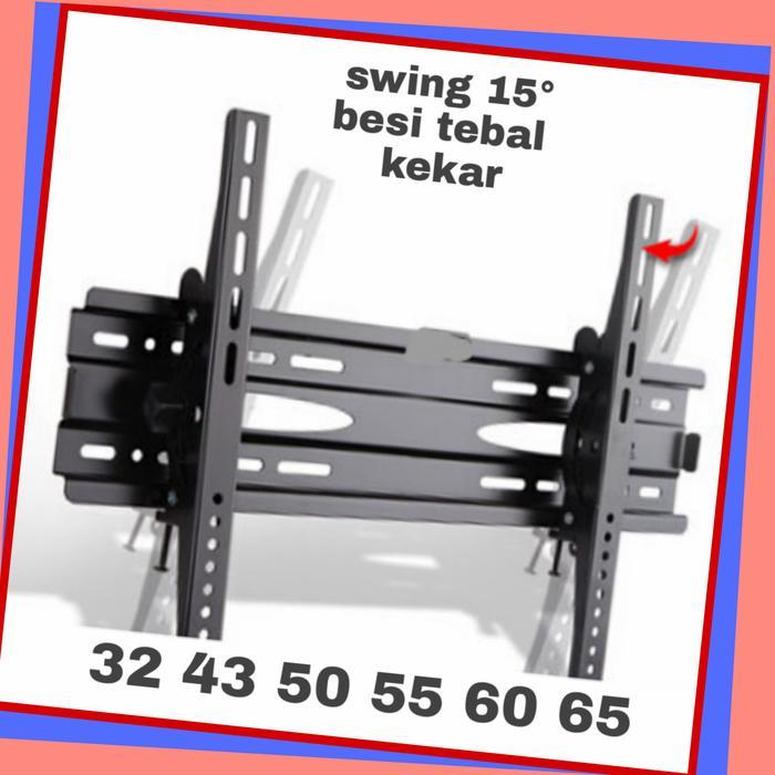 bracket tv 43 50 55 65 inch tv sharp samsung sony LG coocaa TCL dll
