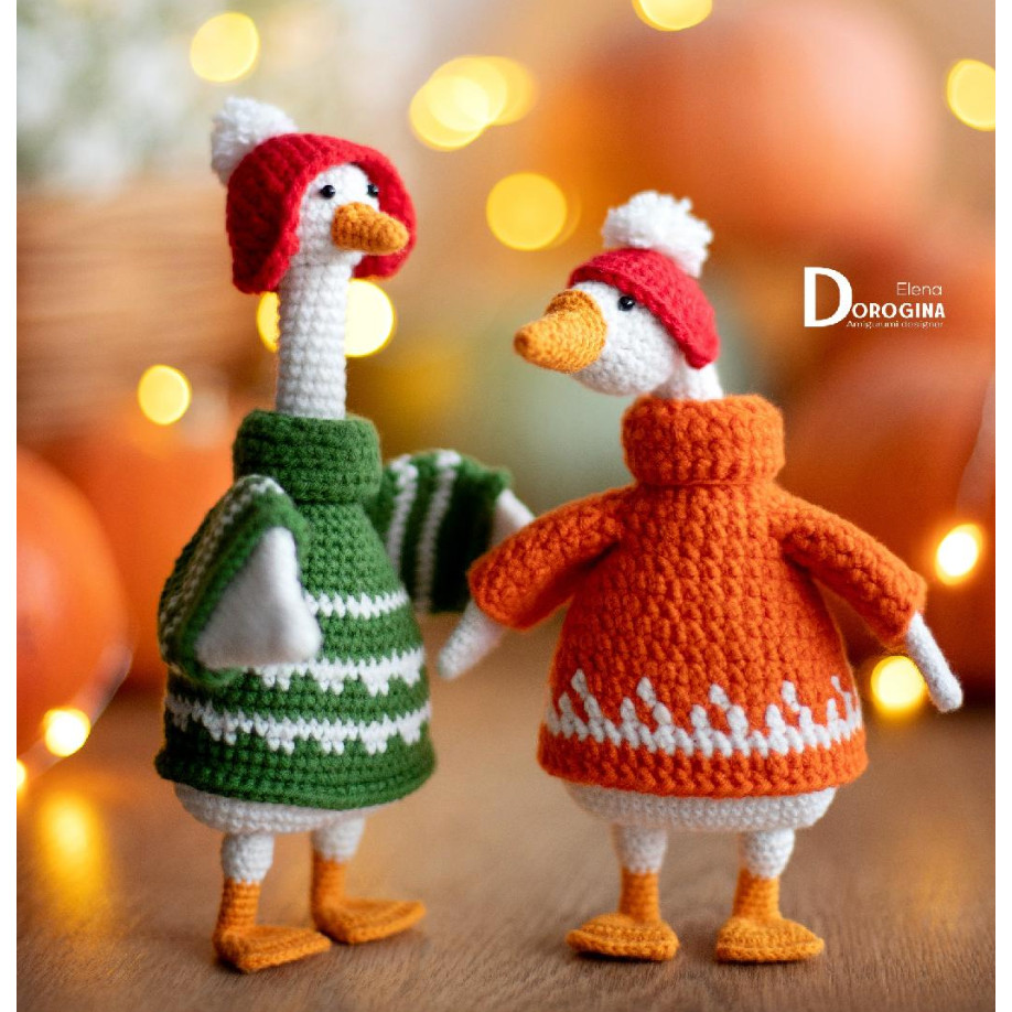 PATTERN_GEESE {Amigurumi/Crochet Pattern}