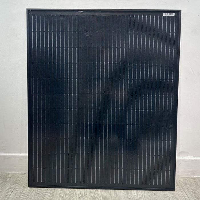 SOLANA SOLAR CELL/PANEL SURYA BLACK MONOCRYSTALLINE 12V 100WP PANEL SURYA MONOKRISTALIN SOLANA 12V