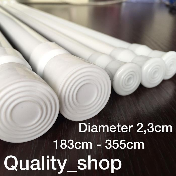 Premium Tongkat Tiang Pipa Ajaib, Tiang Gorden 3 Meter, Tongkat Fleksibel 3 Meter, Tiang Fleksibel