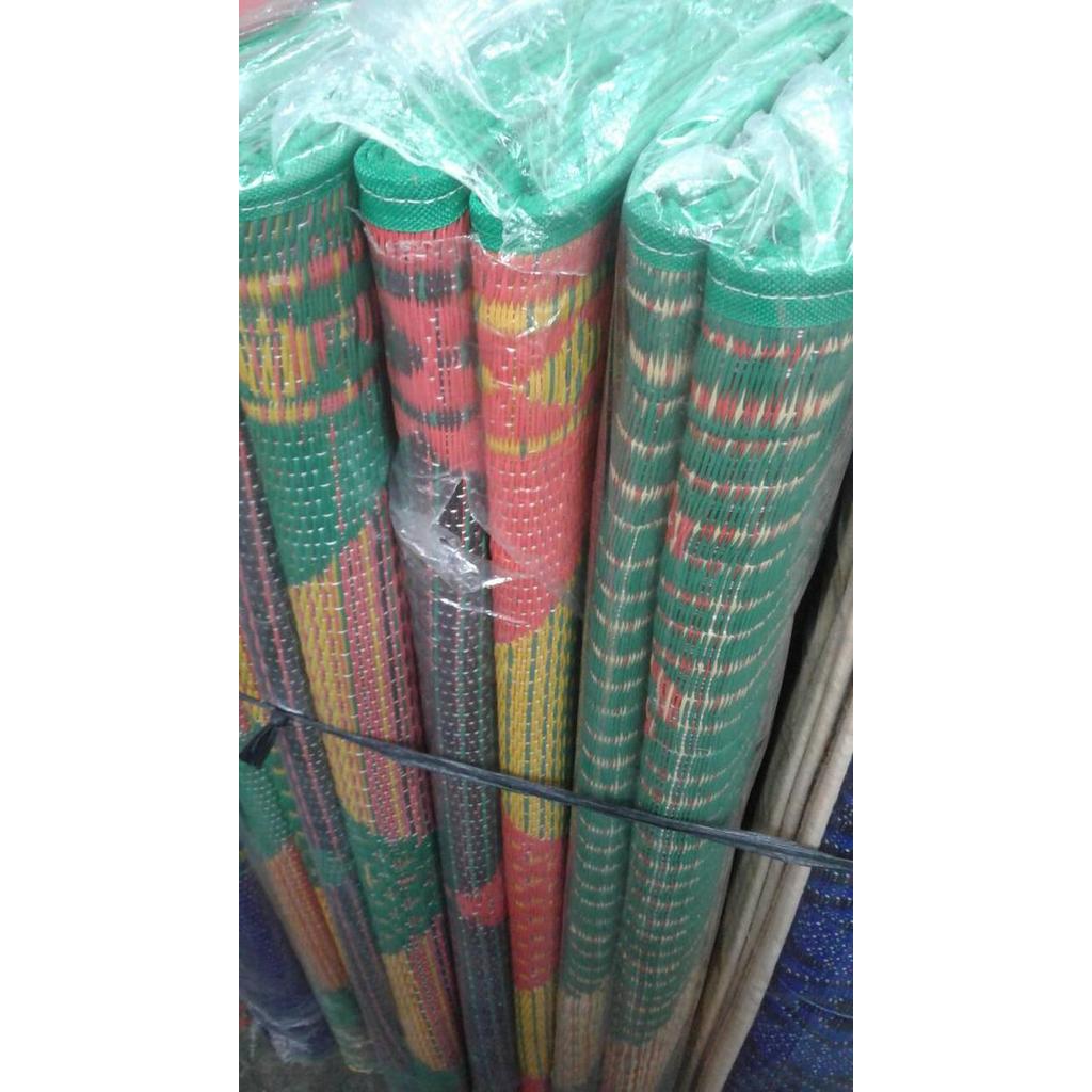 Tikar Plastik, Tikar Lantai, Tikar Piknik, Tikar Lipat, Alas Lantai, 4X6 Meter