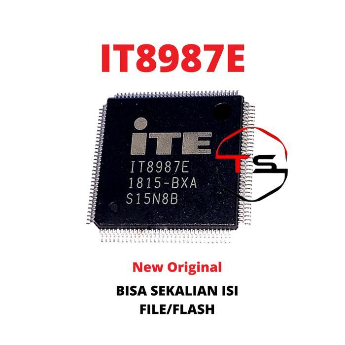 ( ORIGINAL ) IC IT8987E IT8987 E IT 8987 E BISA SEKALIAN ISI / FLASH NEW ORIGINAL