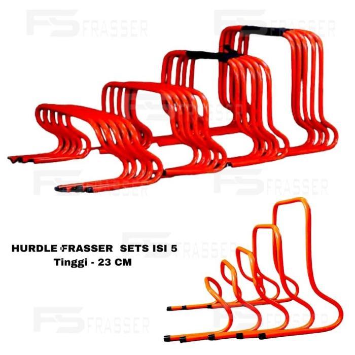 READY Frasser Termurah Hurdel Hurdle Hardel Tangga Lompat Latihan Sepak Bola Futsal Tinggi 50cm Set