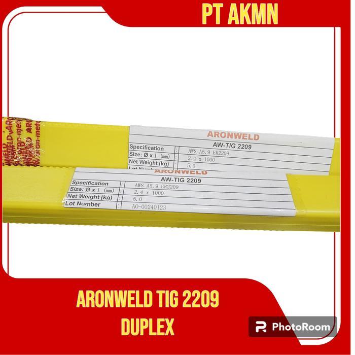 READY Aronweld TIG 2209 Duplex 2.4MM Kawat Las STAINLESS DUPLEX Argon ER2209 pack 5kg
