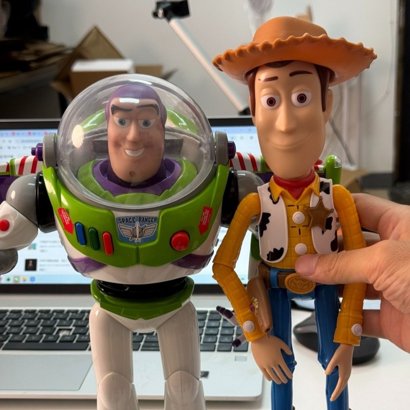 Sale Toy Story Woody 11 Talking Toy Articulated Action Figure Spanish English Talking Forky Buzz