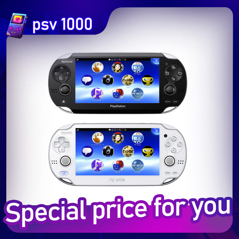 Second hand Original PSV1000 Retro Handheld Game Console OLED Screen