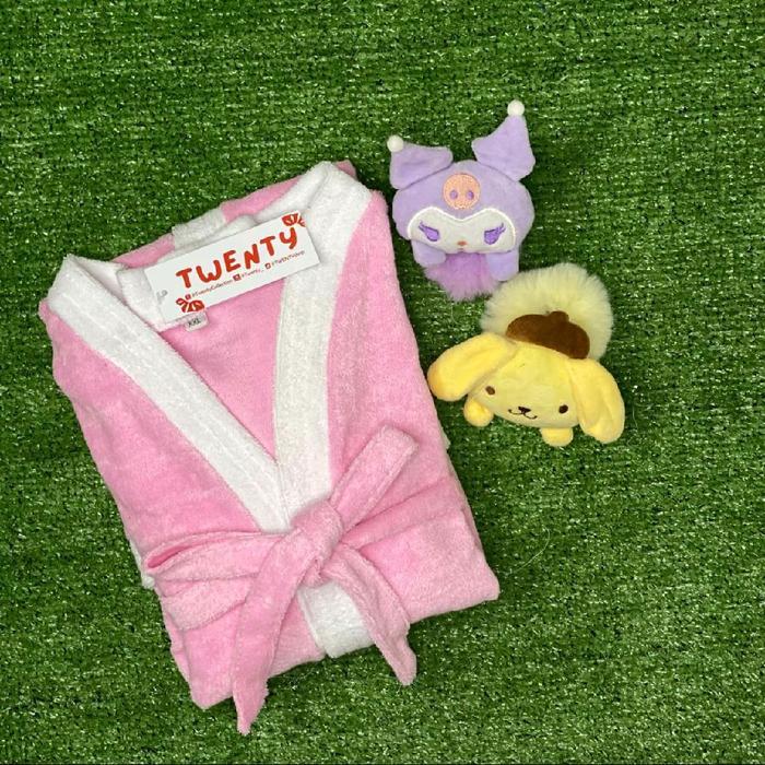 SALE Handuk Kimono Anak Handuk Mandi Anak Kimono Mandi Anak Model List Putih