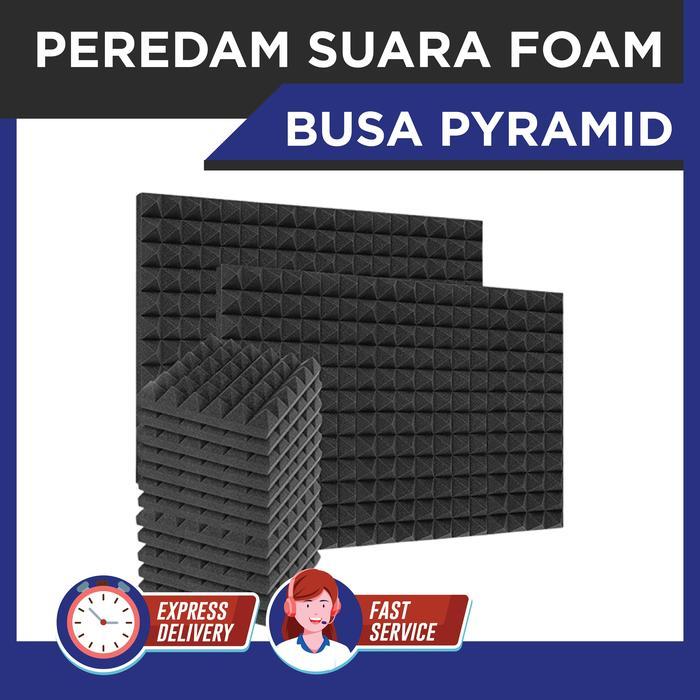 Terlaris Busa Peredam Suara / Busa Pyramid / Acoustic Foam Piramid / Peredam Suara Studio /