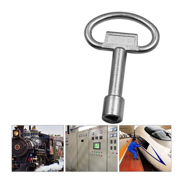 Kunci Katup Pemanas Pintu / Lift Universal Bentuk Segitiga