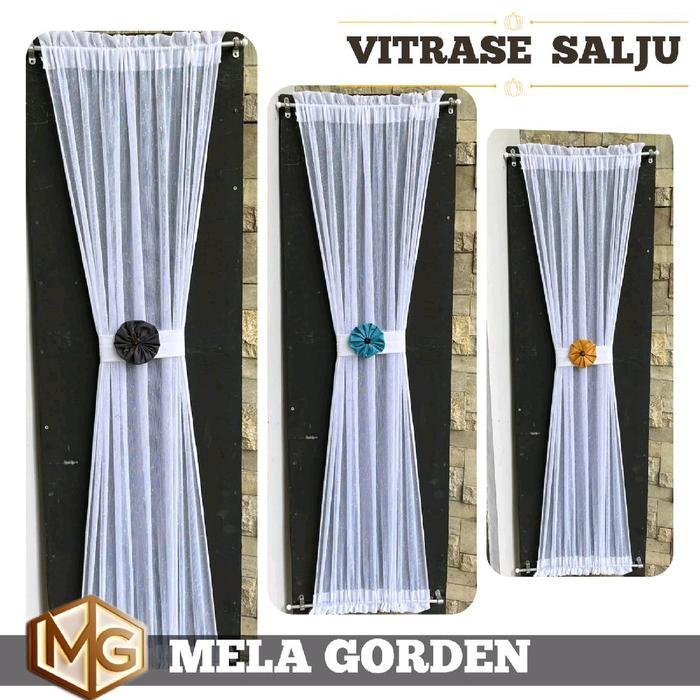 gorden kupu-kupu spiral vitrase minimalis