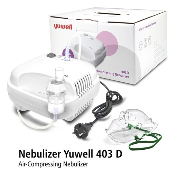 Promo Air Compressing Nebulizer Yuwell 403D Onehealt NB-30 RC Terlaris