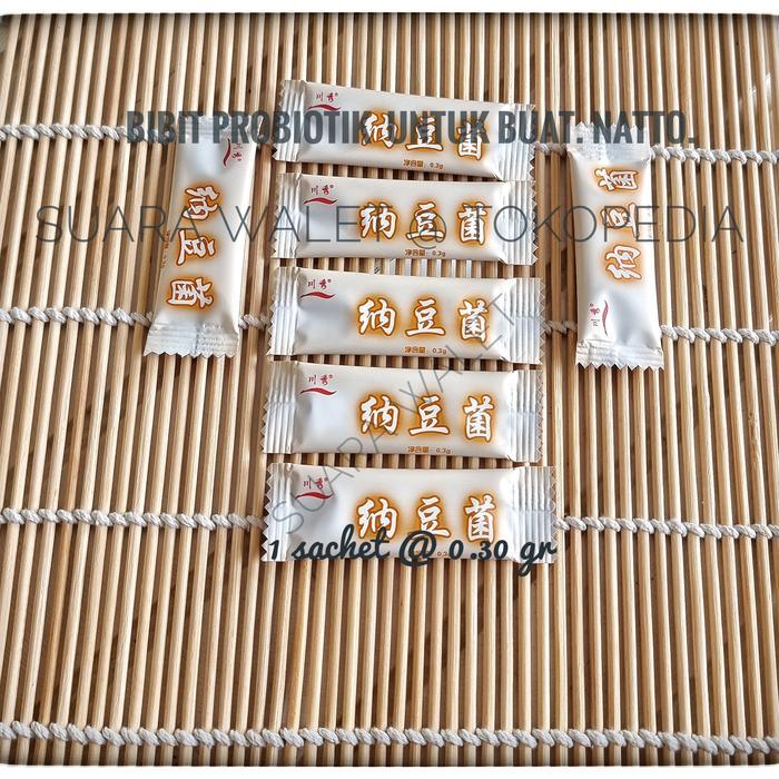 Bibit Probiotik Untuk Fermentasi Kacang Kedelai Menjadi NATTO @1gram