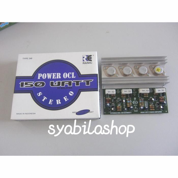 KIT POWER AMPLIFIER OCL 150 TT STEREO TR JENGKOL